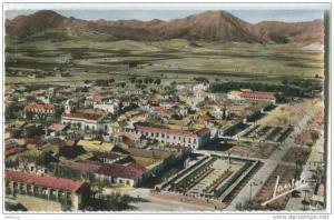 ALGERIE BATNA Vue aérienne de la ville Esplanade Bocca cpsm