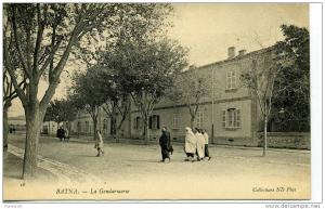 CPA...DE BATNA...ANIMEE ...LA GENDARMERIE...