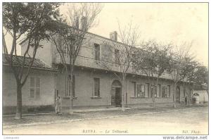 ALGERIE - CPA - BATNA - le Tribunal