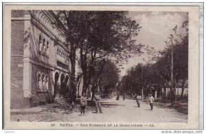 36, BATNA, Rue Bugeaud et la Subdivision, pli bas gauche