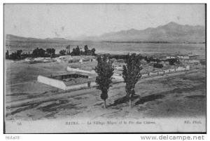 ALGERIE . BATNA . LE VILLAGE NEGRE ET LE PJC DES CEDRES.