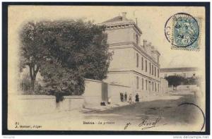 ALGERIE - BATNA - CONSTANTINE / 1904 CPA LA PRISON