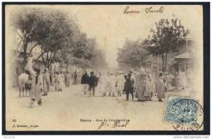 ALGERIE - BATNA - CONSTANTINE / 1904 CPA RUE DE CONSTANTINE