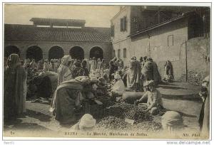 1 cpa batna   le marché  marchands de dattes