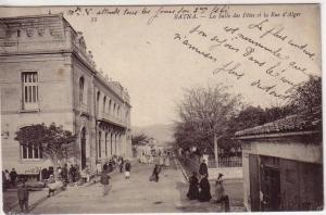 BATNA - la salle des fêtes et la rue d´Alger - 1908