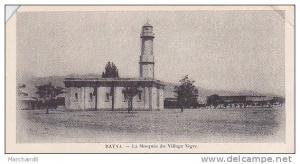 ALGERIE.BATNA.LA MOSQUEE DU VILLAGE NEGRE  FORMAT MIGNONETTE ...coins abime voir scan