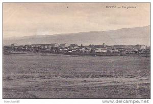 ALGERIE.BATNA.VUE GENERALE