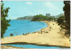 Afrique-Algérie- ANNABA  (Bône)  Les Plages (Etat = timbre décollé, pas de timbre) *PRIX FIXE