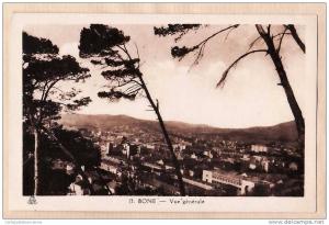 BONE VUE GENERALE 1930s ¤ Editions PHOTO AFRICAINES 13 ¤ ALGERIE ALGERIA ALGERIEN ARGELIA ALGERIJE ¤628AAB