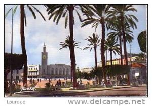 Bône  les jardins et la gare