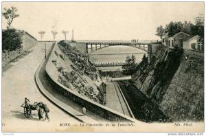 Algérie-Bone-La Passerelle de la Tranchée. Personnages à la charrette-TBE