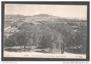 CPA Bone, Panorama pris de la Basilique Saint-Augustin