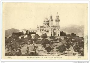 BONE HIPPONE. Vue sur la basilique.