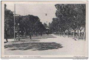 CPA ALGER ALGIERS ALGERIA  BONE COURS JEROME BERTAGNA COMBIER IMP MACON