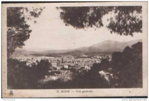CPA ALGER ALGIERS ALGERIA  No.21 BONE VUE GENERALE ALBERT ALGER
