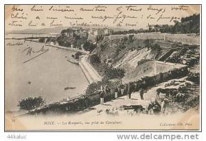 BONE Les Remparts, vue prise des Caroubiers