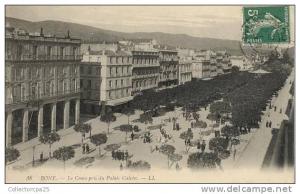 38 - Bône - Le Cours pris du Palais Calvin
