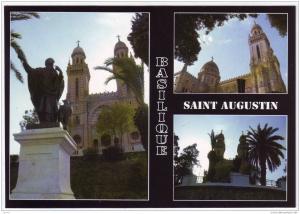 ALGERIE - CP - Annaba - Bône - Basilique St Augustin