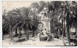 74 - Bône - Annaba - Statue de J. Bertagna