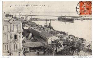 33 - Bône - Annaba - Les Quais et l´Entrée du Port