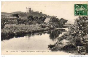 ALGERIE  BÔNE La Seybouse à Hippône et Saint Augustin .....  ( Ref CH1931 )
