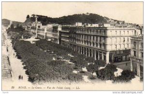 ALGERIE  BÔNE  Le Cours- Vue du Palais Lecoq  ..... ( Ref H1910 )