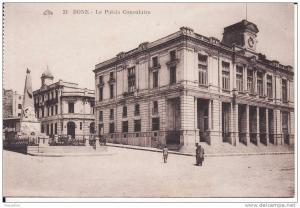 CPA BONE Le  Palais Consulaire , animé