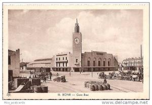 Algeria - Bone - Gare Etat   Z350
