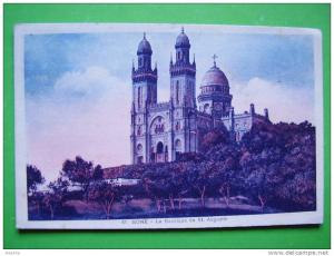 BONE   -  la basilique de Saint Augustin - Algérie