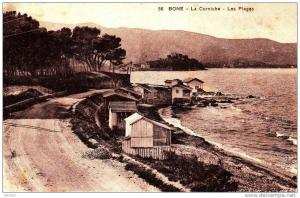 CPA 1938 Algérie  - BONE - La Corniche, les Plages