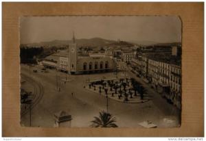 CPA Bône, Le quartier de la Gare