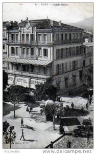 Algérie- BONE- Hôtel d´Orient- Animée-Cpa 1915