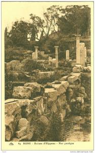 69 - BONE - Ruines d´ Hippone - Mur punique