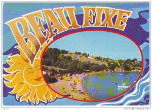 CPA - ALGERIE - ANNABA - Plage  Le Belvédère  - Ecrite