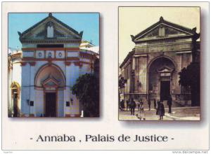 ALGERIE - CPA - ANNABA - Palais de justice - Neuve