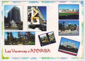 ALGERIE - CP - Annaba - Bône - Multivue - Les vacanes