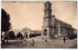 BONE-L,ÉGLISE ET LE PALAIS DE JUSTICE