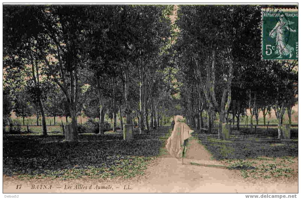 17 - BATNA - Les allees d'Aumale - LL