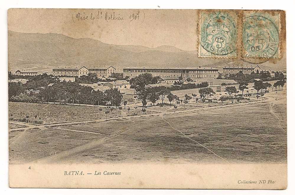 ALGERIE / BATNA / LES CASERNES   CP1348