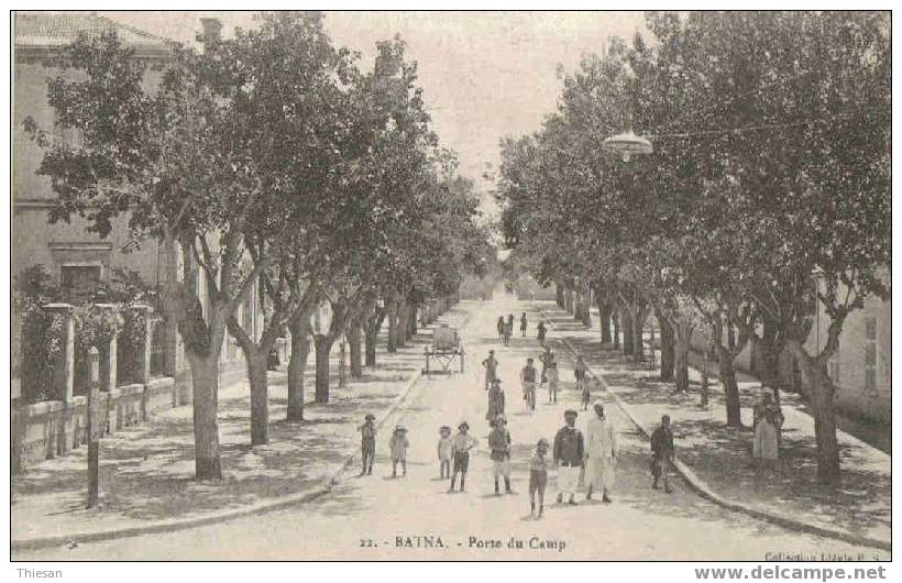 Algerie.Batna.3 ème Zouaves.Porte du Camp.