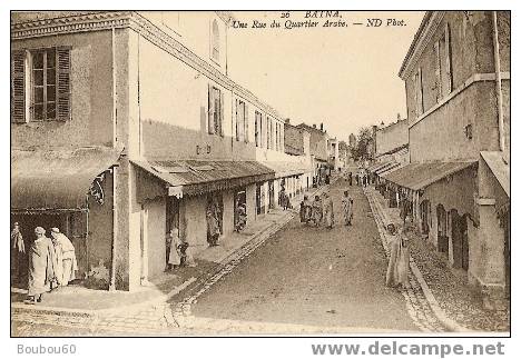BATNA - Une Rue du Quartier Arabe