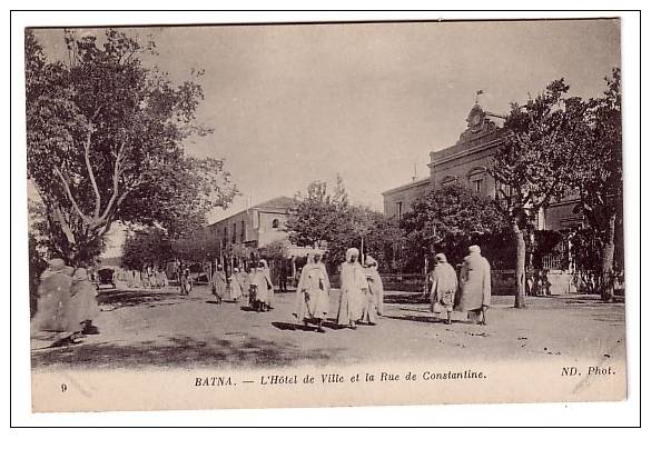 9  -  BATNA  -  L'Hotel de Ville