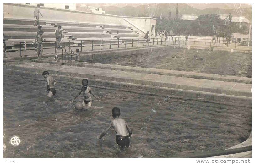 Algérie.Batna.La piscine municipale ( CPSM Sirecky / Oran 35 ).