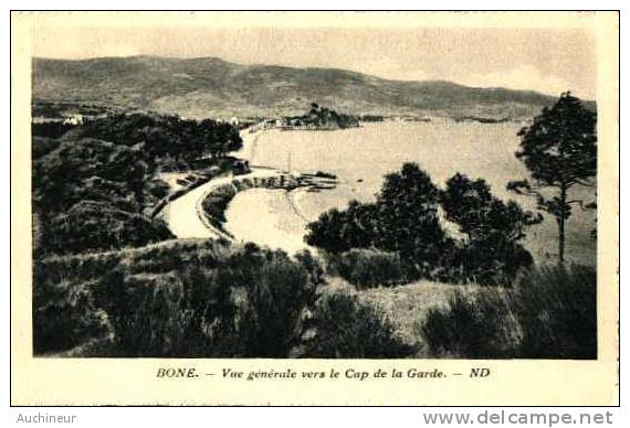 bone - vue générale vers le cap de la garde