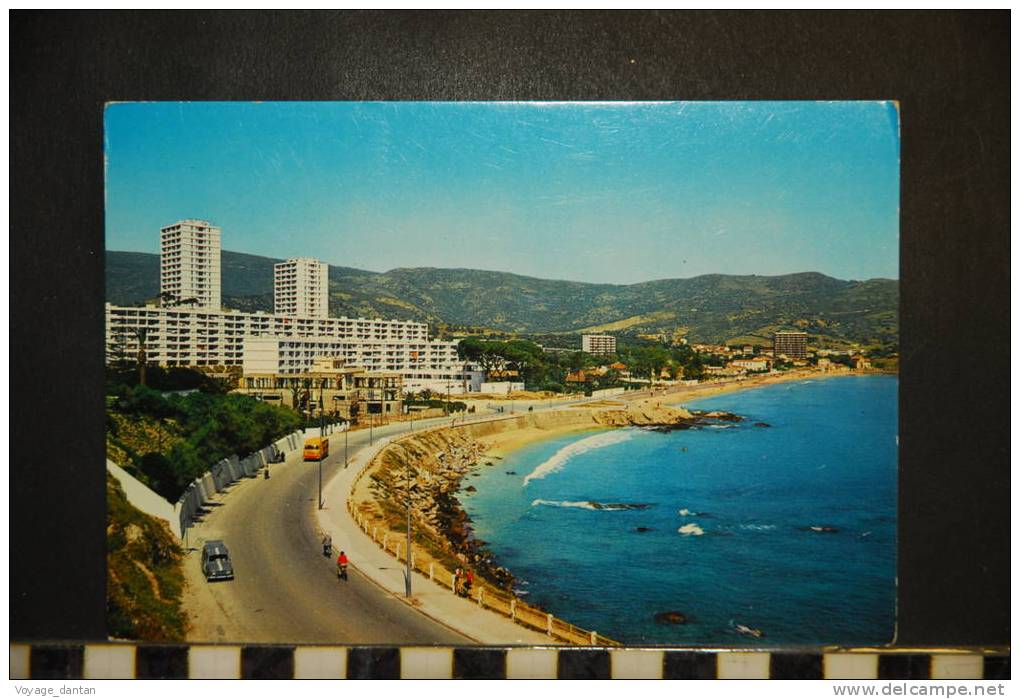 CP, Algérie, Annaba, les plages, voyagée