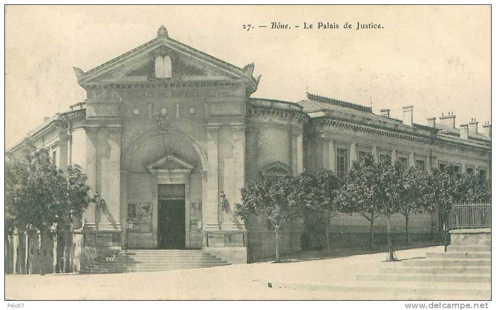 CPA  Bône Le Palais de Justice  B96