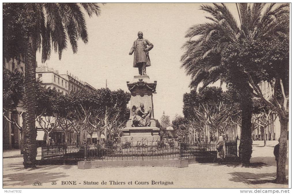 Bone Statue de Thiers et cours Bertagna