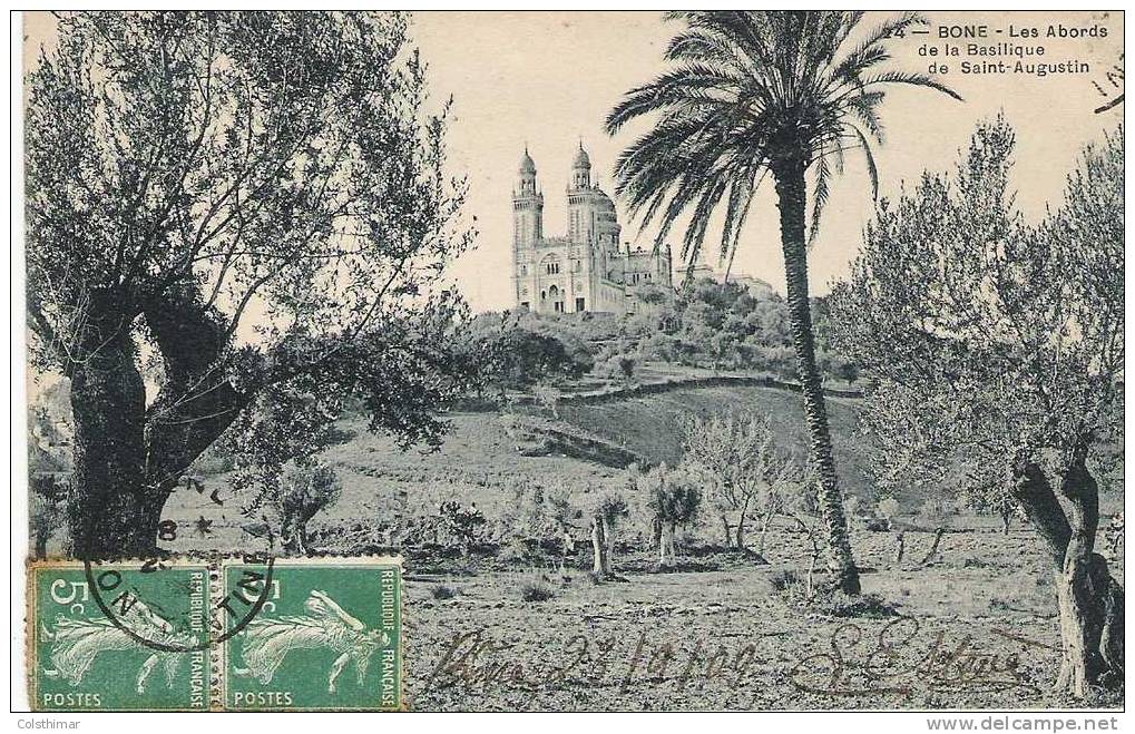 BONE LES ABORDS DE LA BASILIQUE DE ST AUGUSTIN