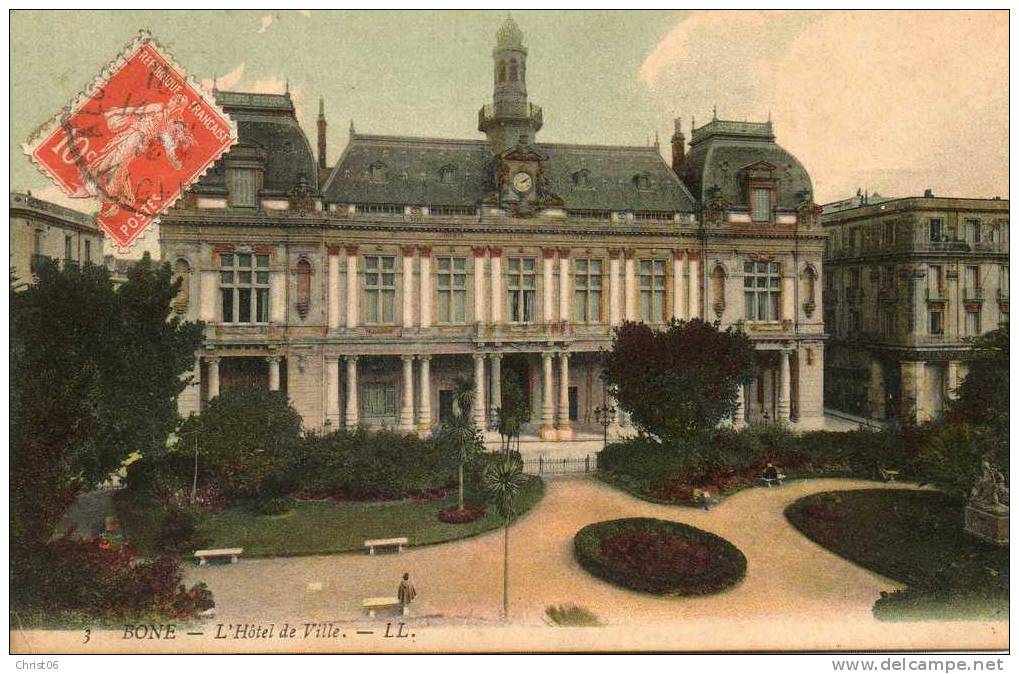 bone algerie  l´hotel de ville