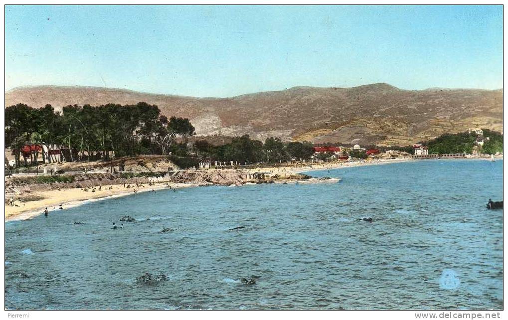 les  plages   gassot et saint cloud....